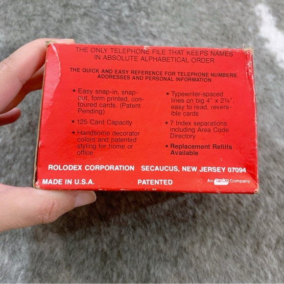 Vintage Rolodex Petite 300 - Picture 6 of 15